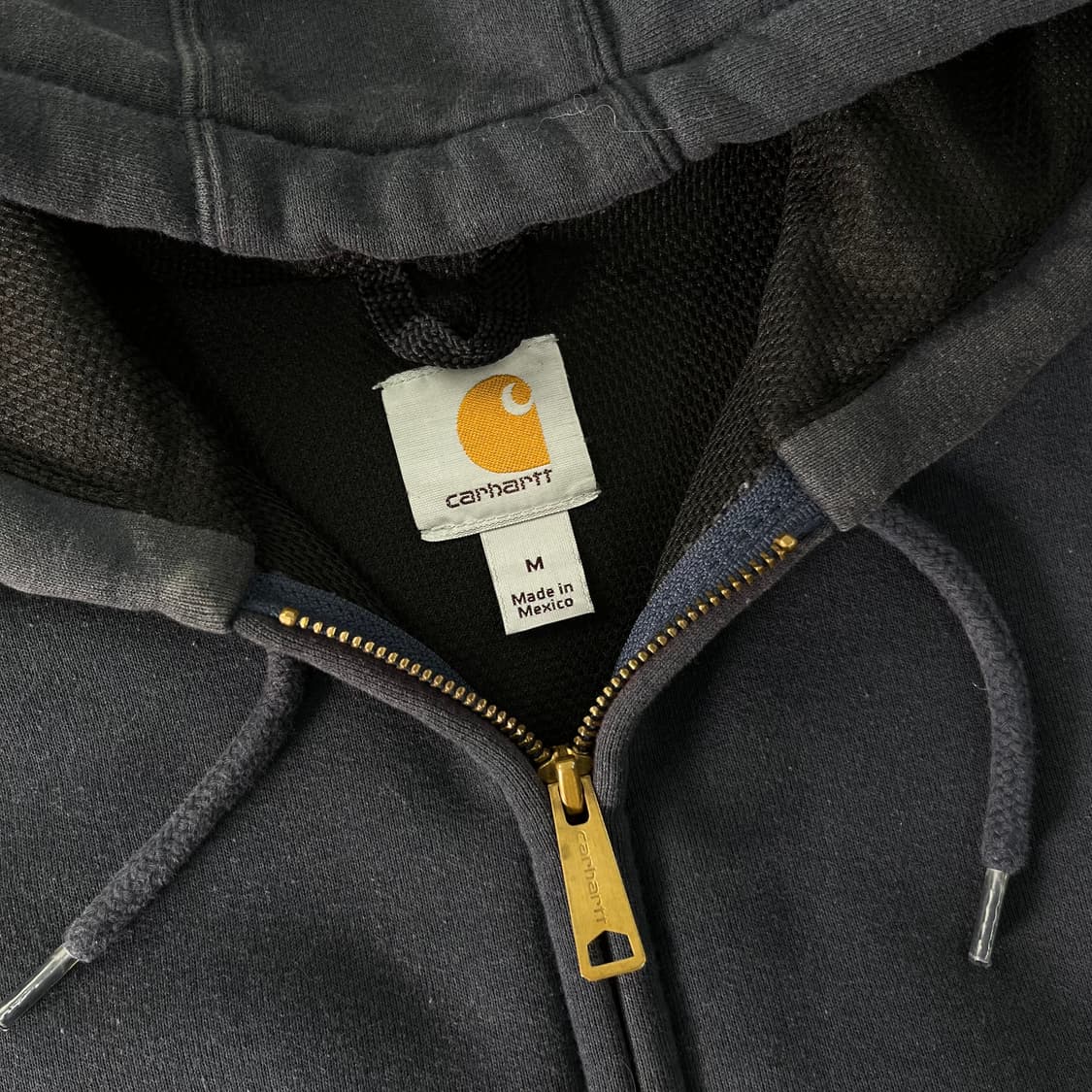 105 칼하트 써멀 네이비 후드집업 상품이미지2