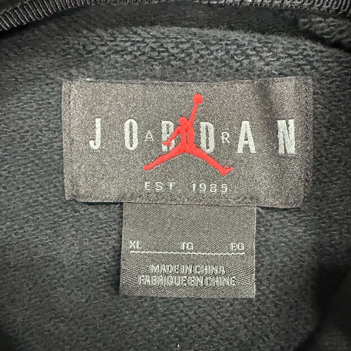 (XL)나이키 조던 에센셜 AOP 후드티셔츠(블랙) 상품이미지2