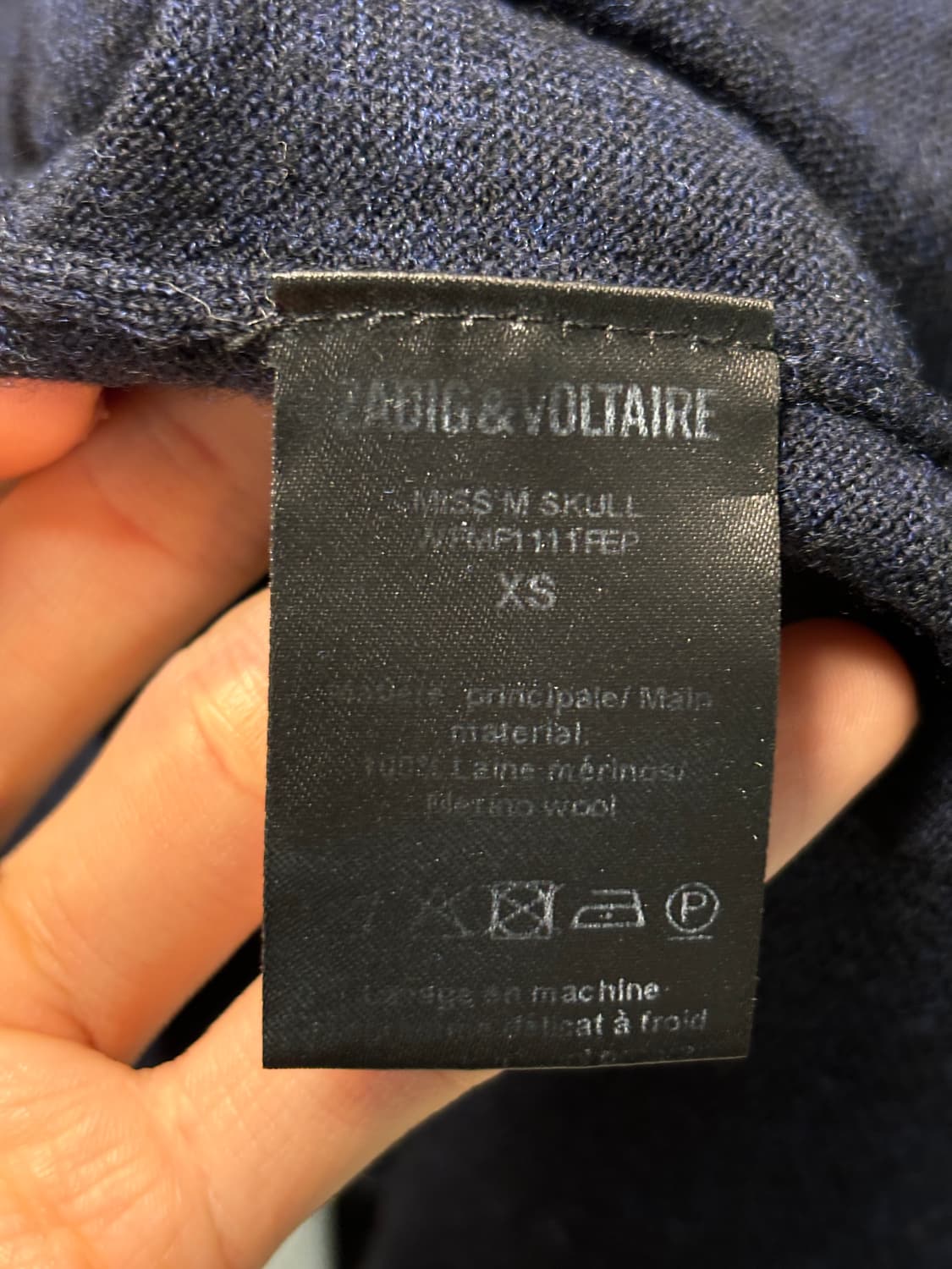 쟈딕앤볼테르 해골 니트 상품이미지8