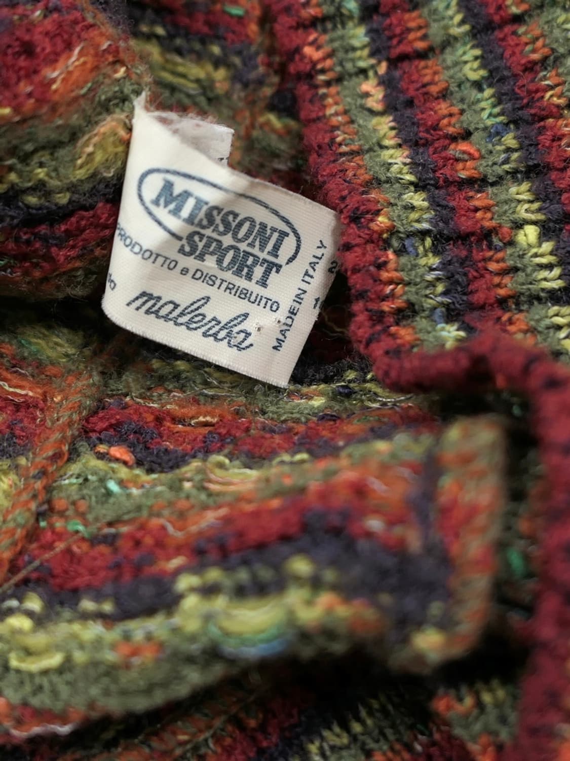 Missoni Sport made in italy knit vest 상품이미지5