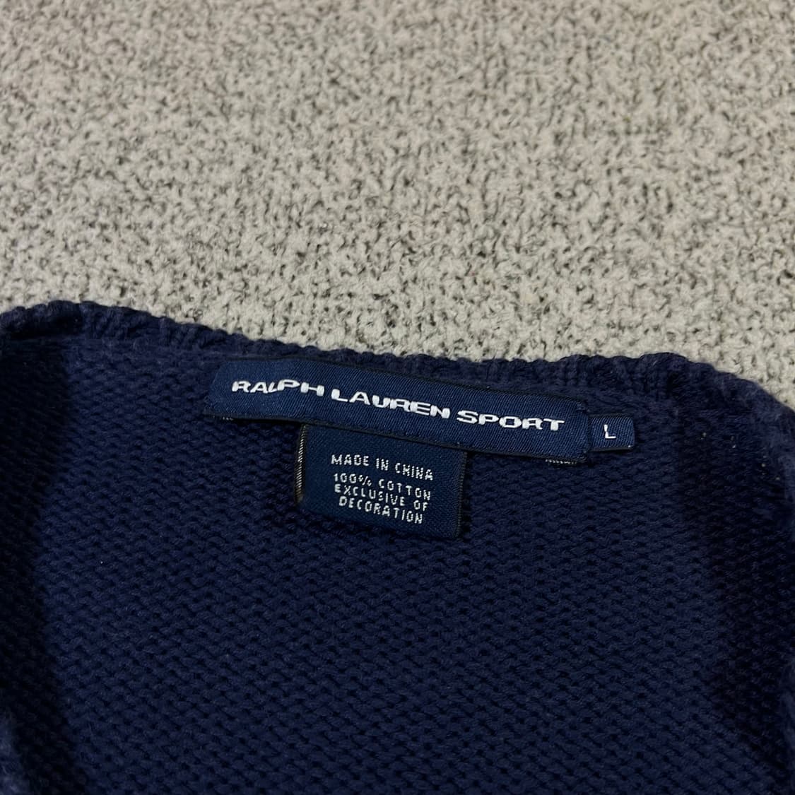 폴로 랄프로렌 스포츠 숄 단추 포니 니트 상품이미지4