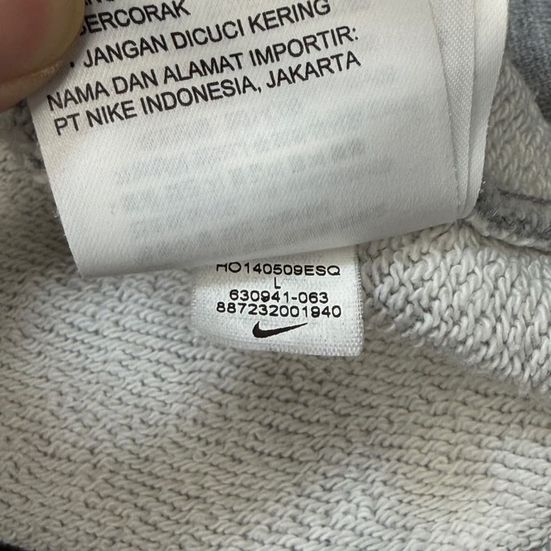 NIKE AW77 후드티 L 상품이미지6