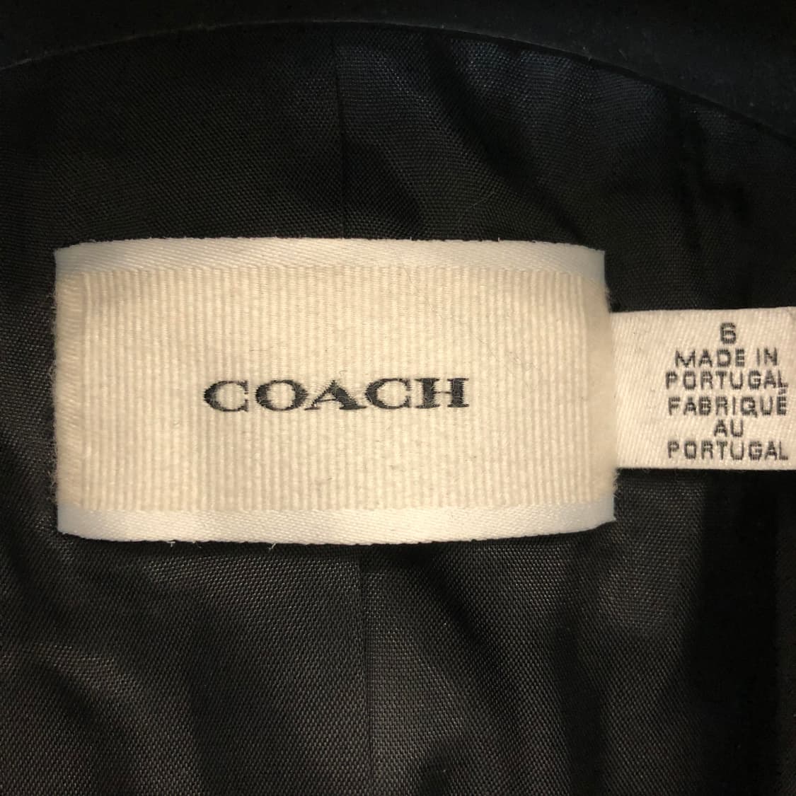 COACH 코치 혼방 블레이저자켓 S 상품이미지6