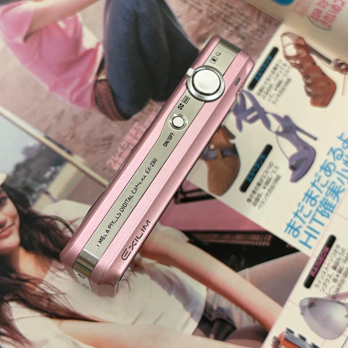 작례🧡카리나사용, 카시오 Casio Exilim EX-Z80 연핑크 상품이미지3