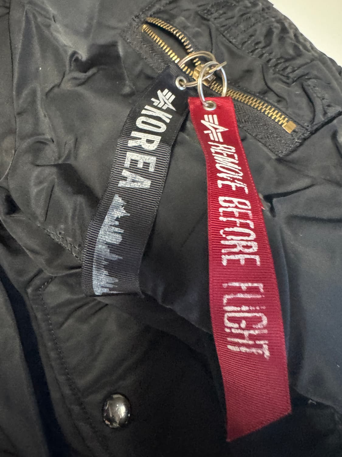 정품!! 알파인더스트리 리버시블 MA-1 항공 점퍼 XL 상품이미지6