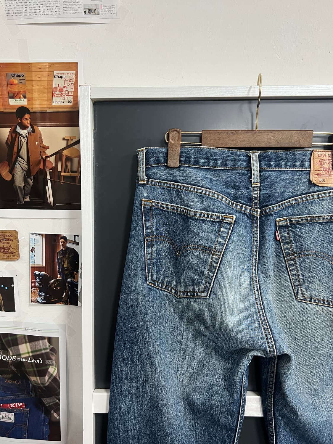 90s USA Levis 리바이스 501 스트레이트 데님 팬츠 상품이미지2