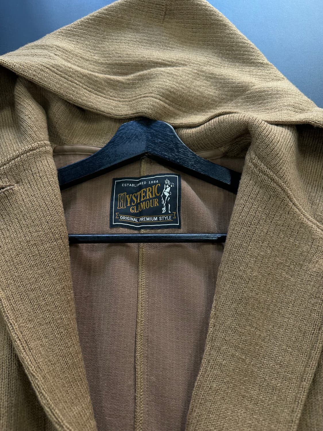 히스테릭글래머 히스걸 울 후디드 로브코트 상품이미지8