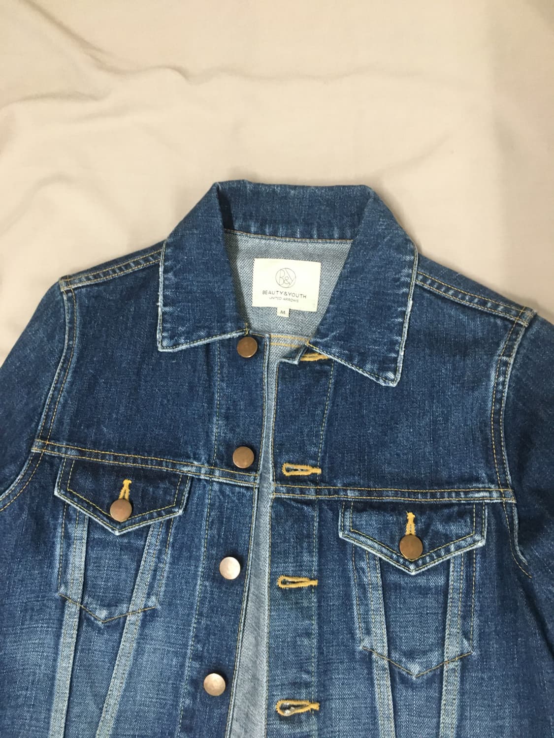 급처! 뷰티앤유스 워싱데님자켓 상품이미지3
