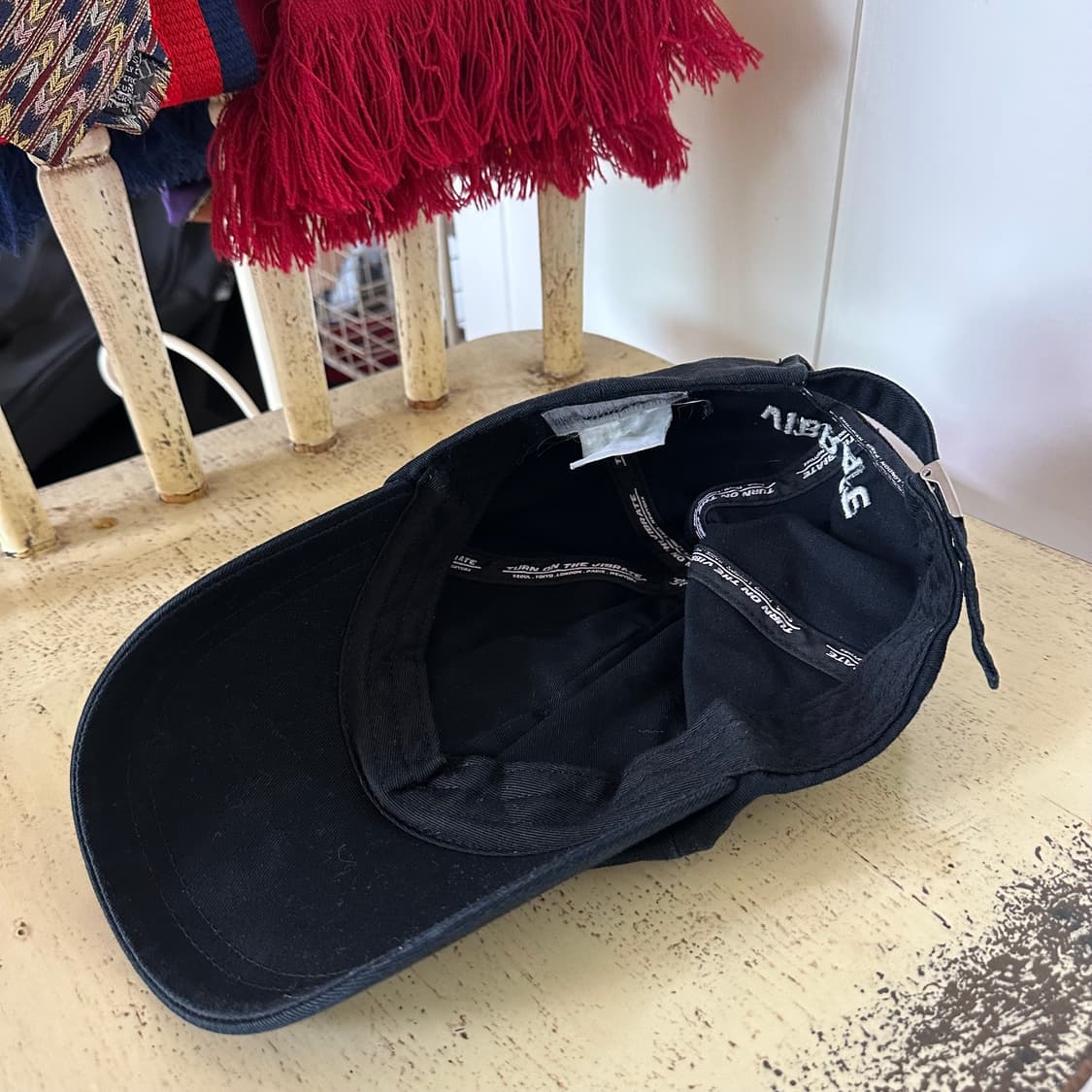 바이브레이트 볼캡 블랙 상품이미지2