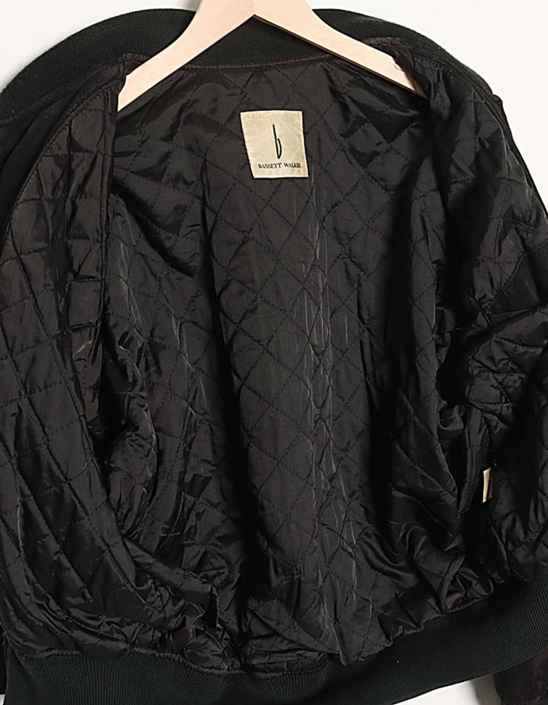 90's BASSETT WALKER PigSuede Blouson 상품이미지10
