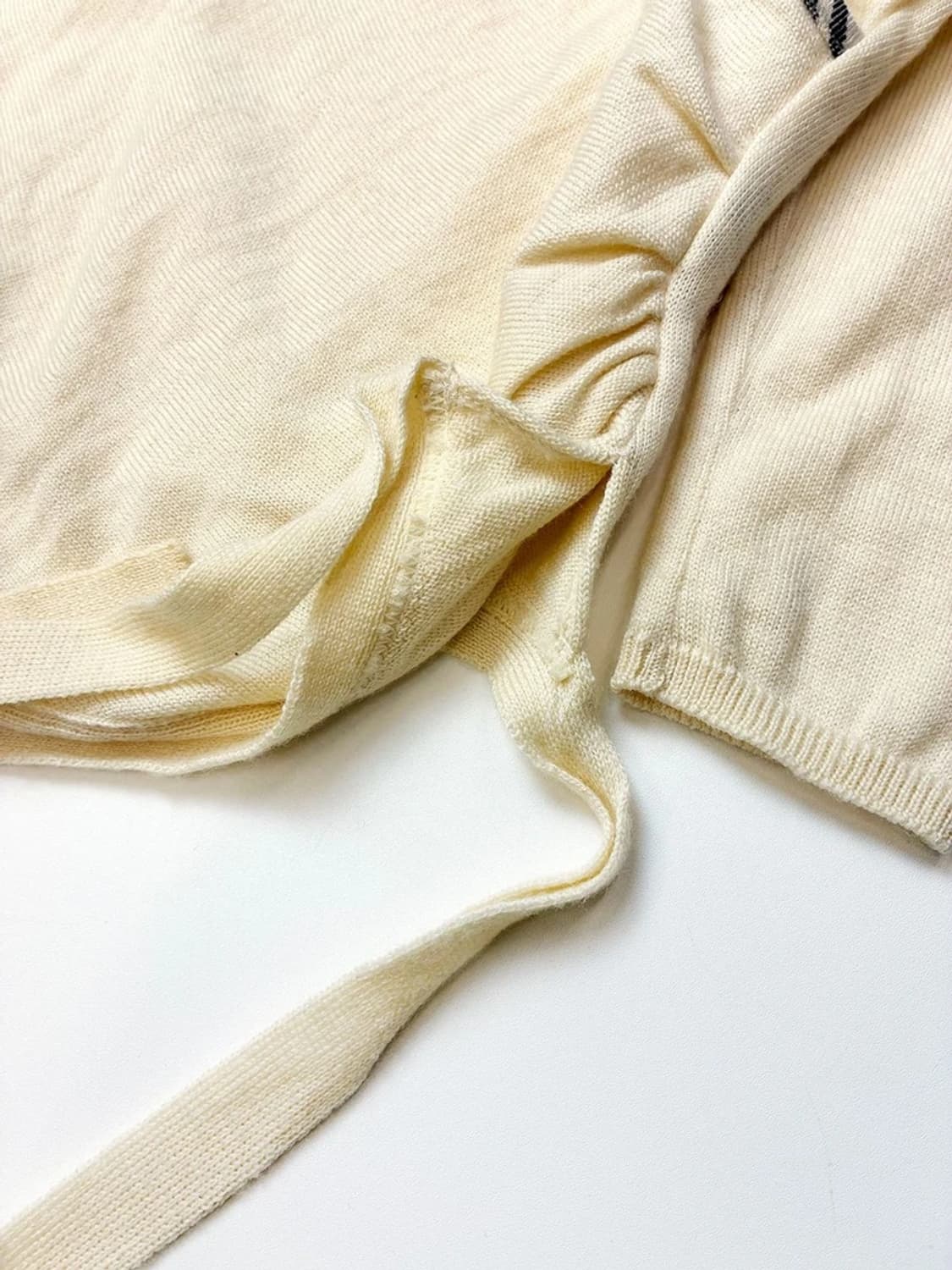 버버리 블루라벨 00s 재팬 울 니트 PN5157 상품이미지5