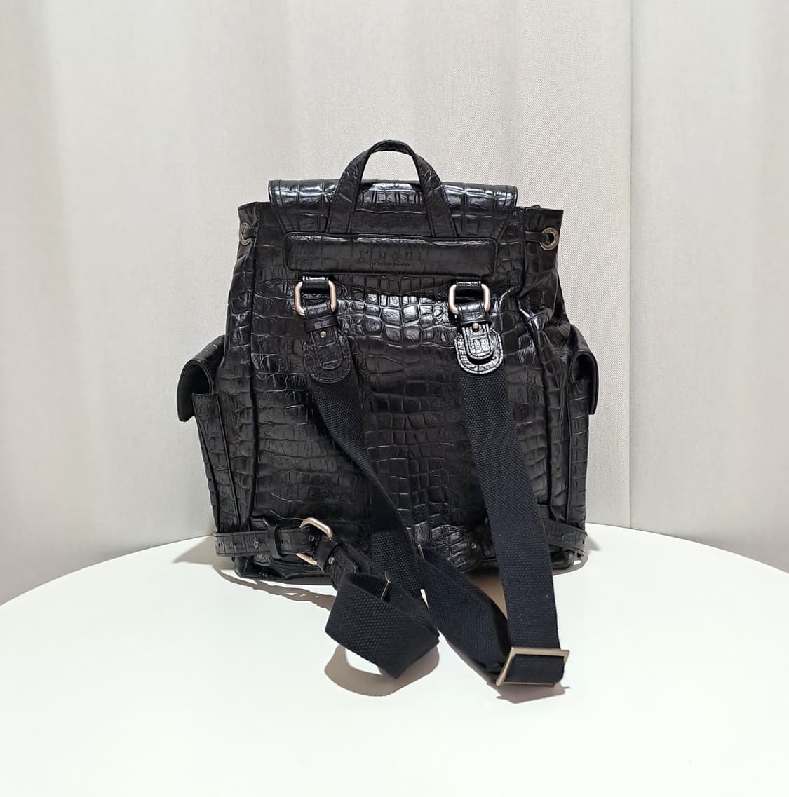 (새제품) 리누이 가죽 투포켓 백팩 B206 상품이미지6