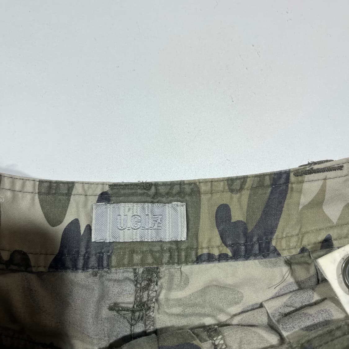 빈티지 카모 카고 하프 팬츠 상품이미지6