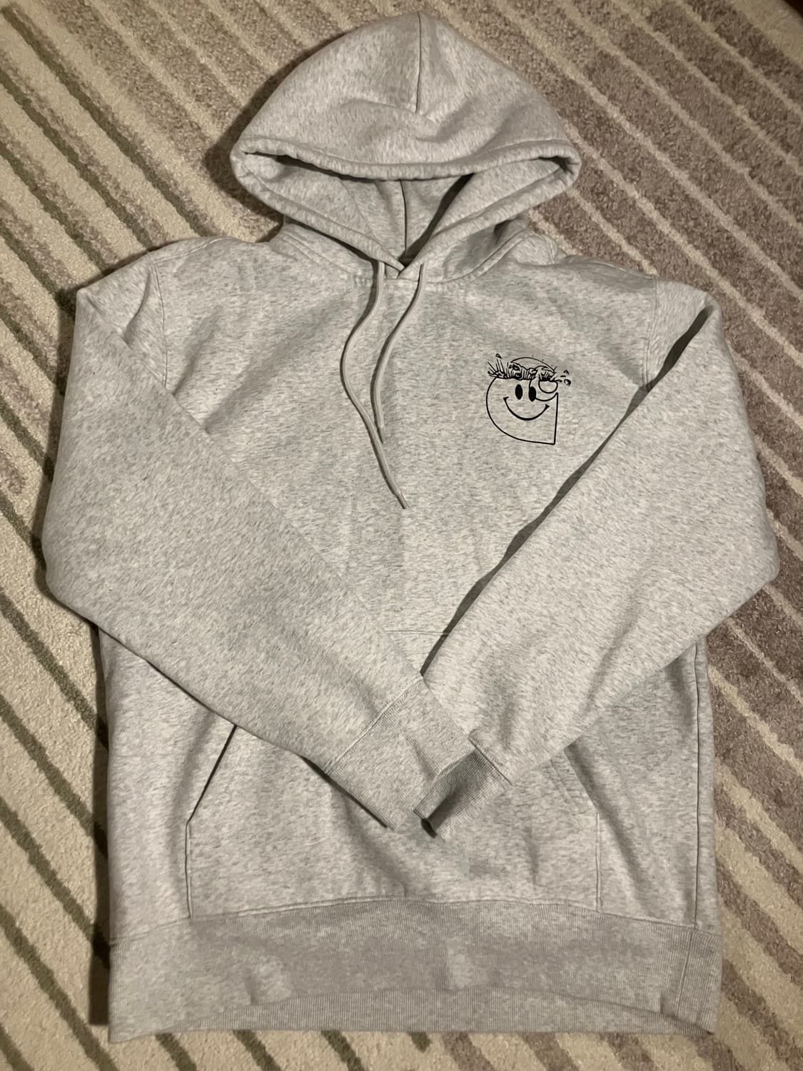 칼하트wip 아이보리 후드티 m 상품이미지1