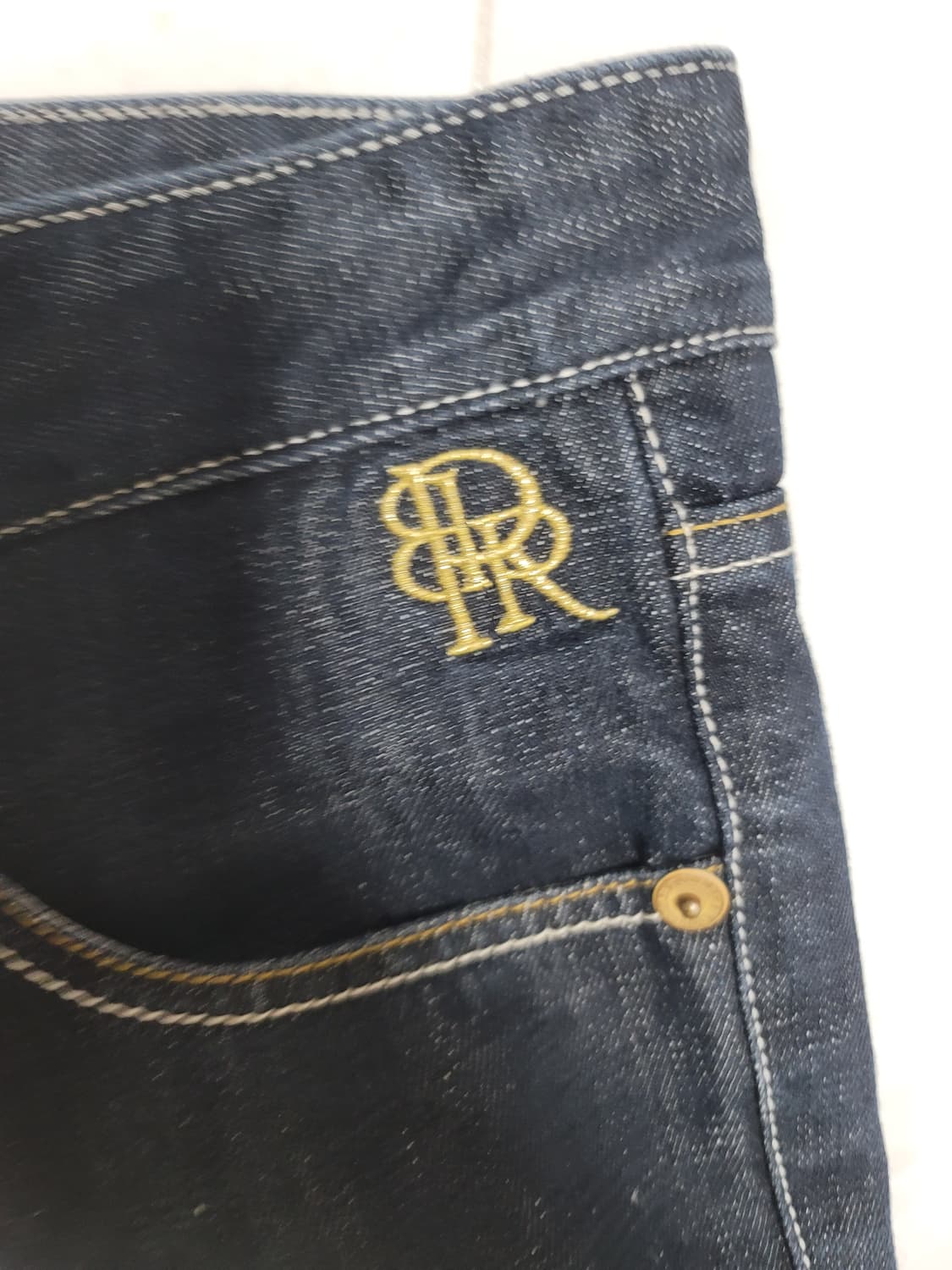 빈폴일자핏 진청 데님 허리33 상태극상

 상품이미지3