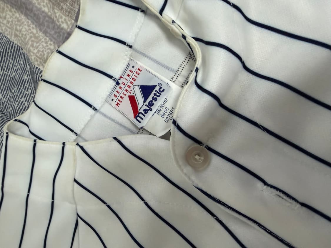 마제스틱 뉴욕 양키스 야구 져지 판매합니다. (XL) 상품이미지4