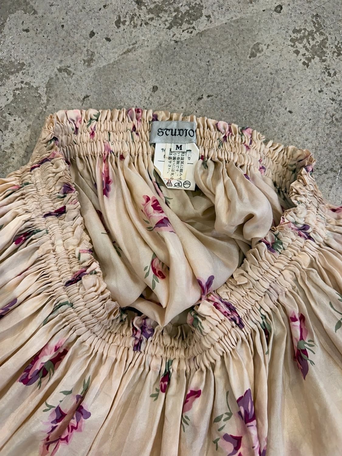 90’s Japan vintage floral 세트 상품이미지10