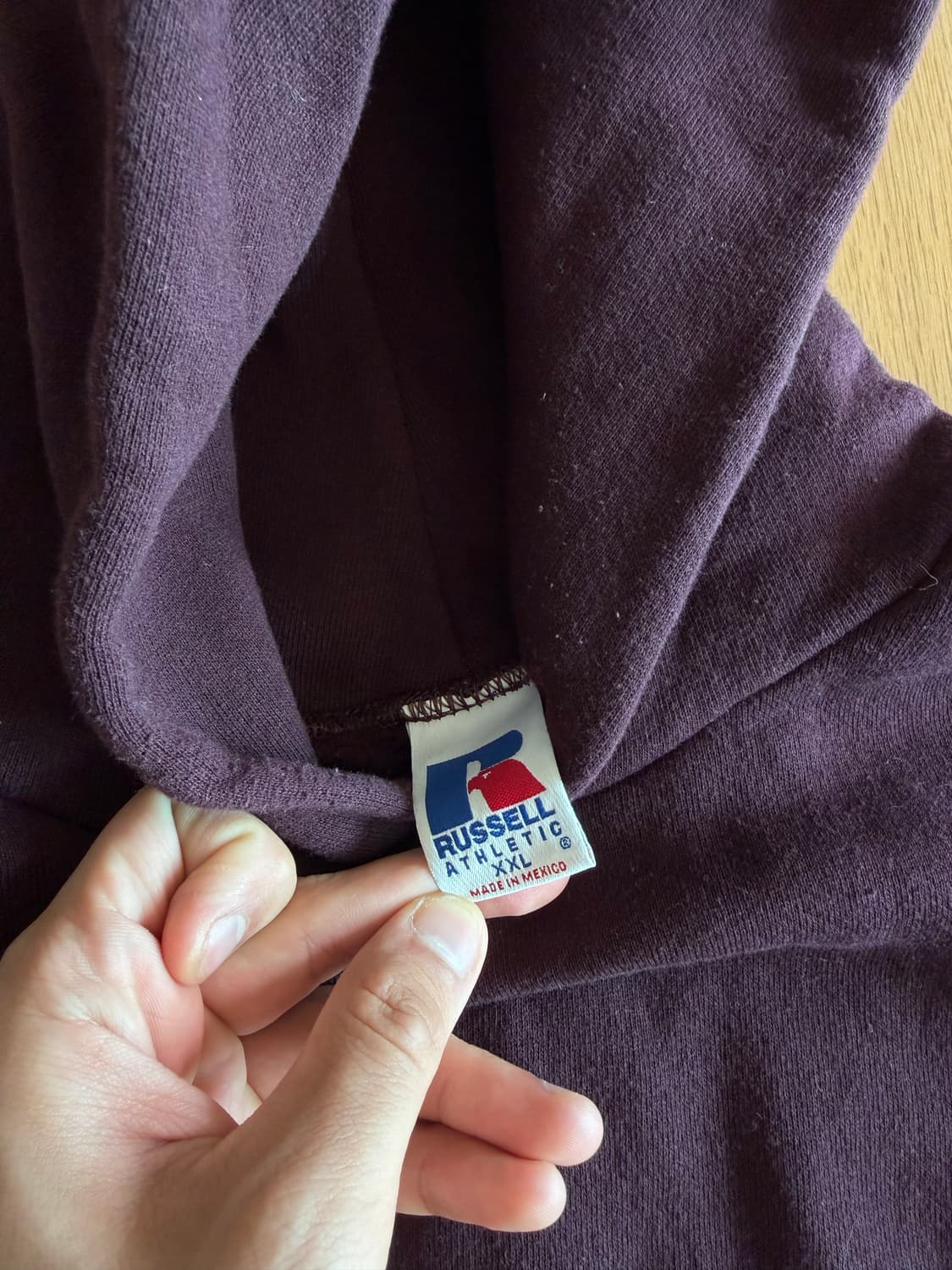 러셀 빈티지 후드티 xxl 상품이미지4