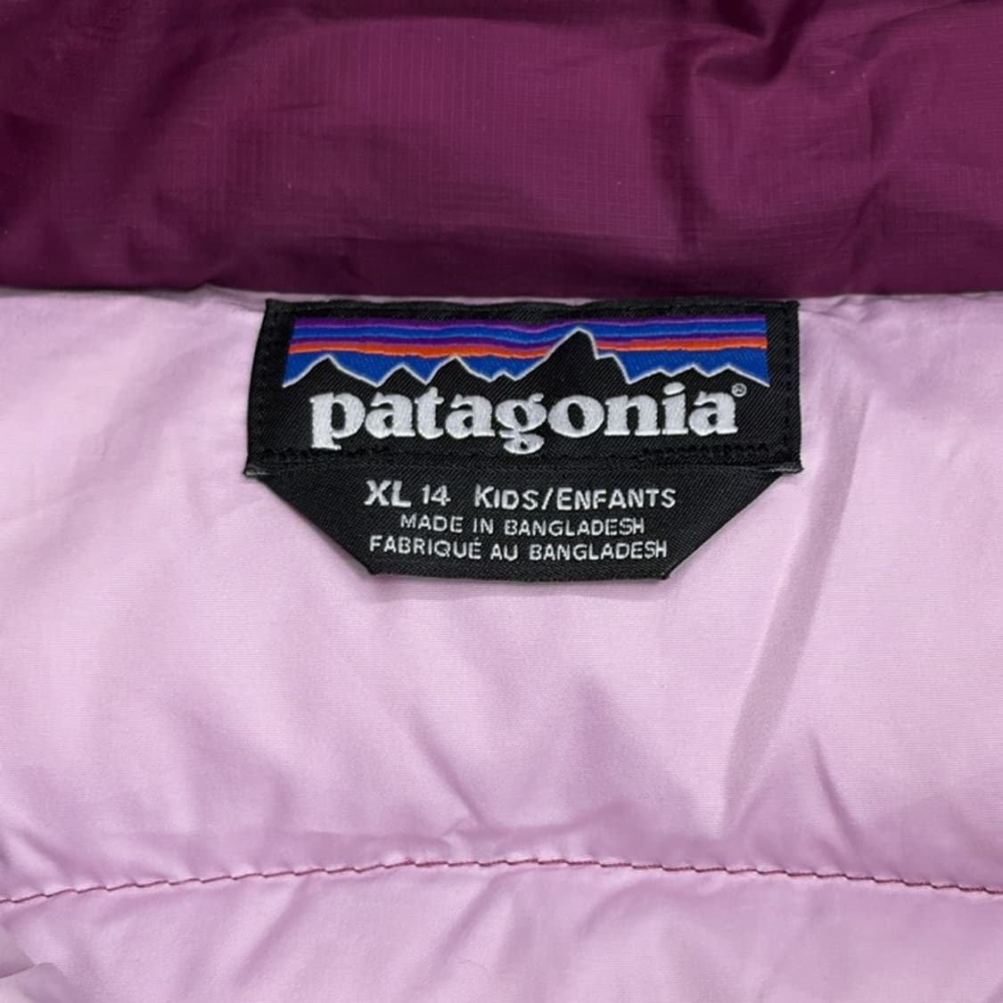 PATAGONIA 걸스 덕다운 경량 패딩 XL 상품이미지4