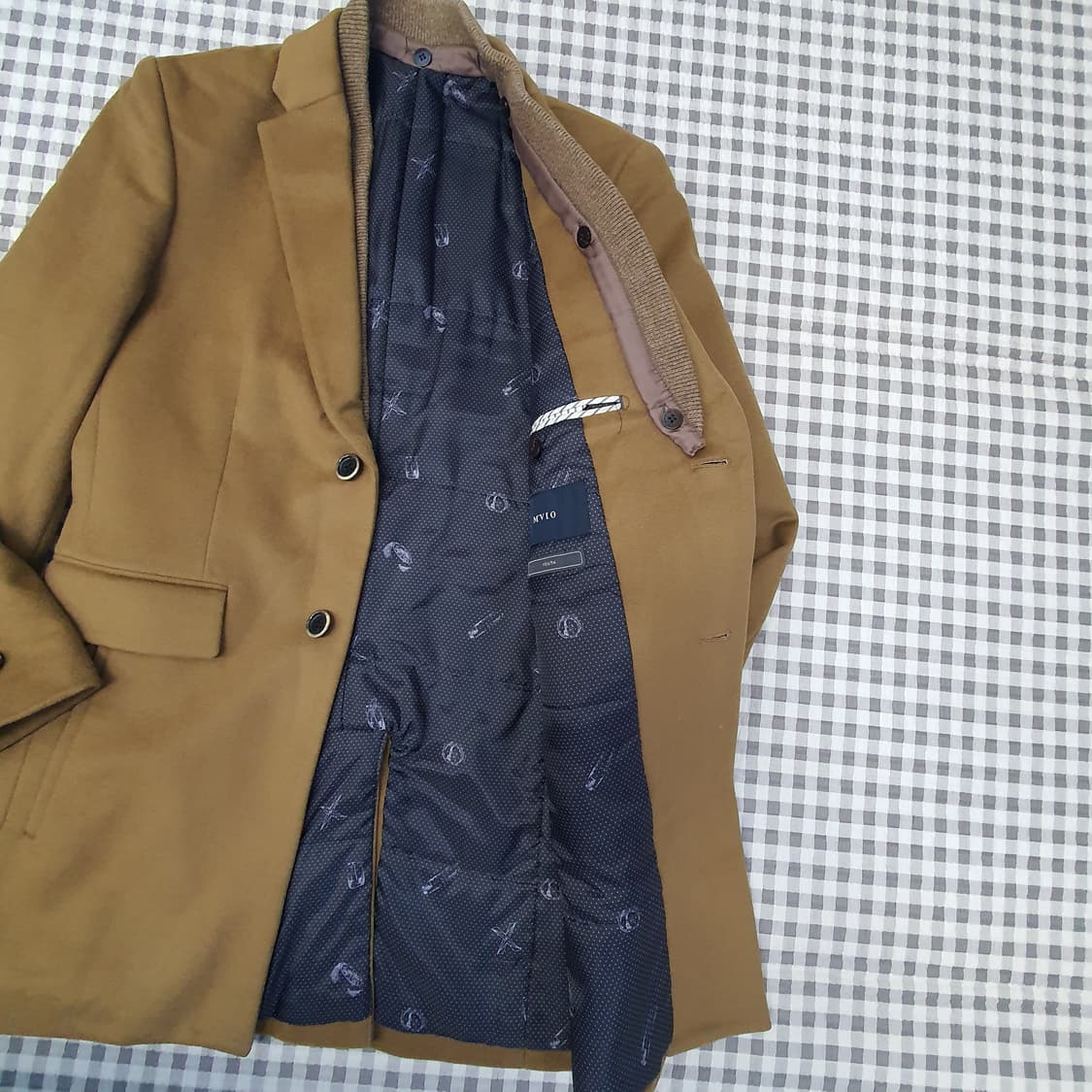 앰비오 울 캐시미어 코트 남자95 상품이미지6