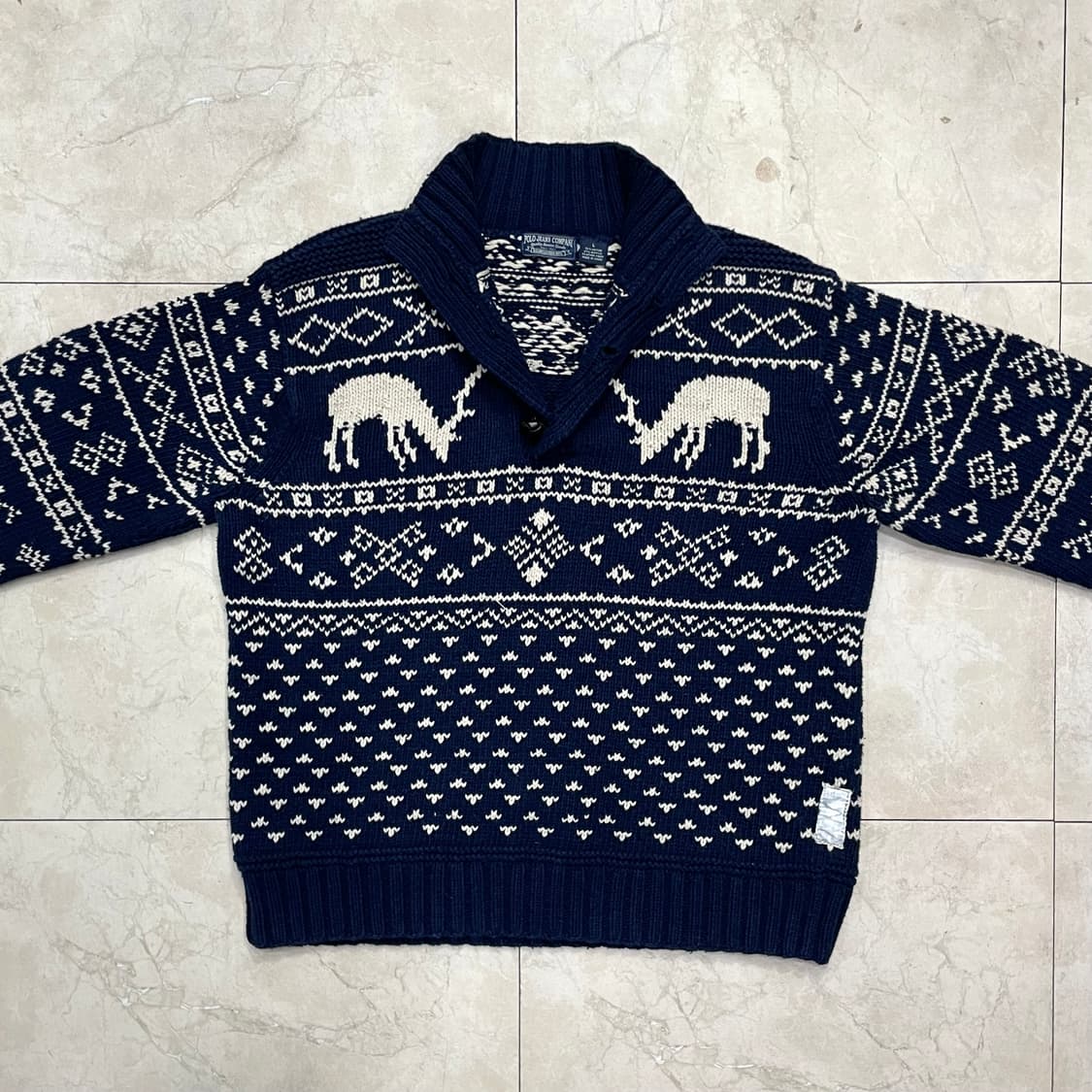 90-00‘s 폴로진스 풀오버 스웨터 상품이미지3