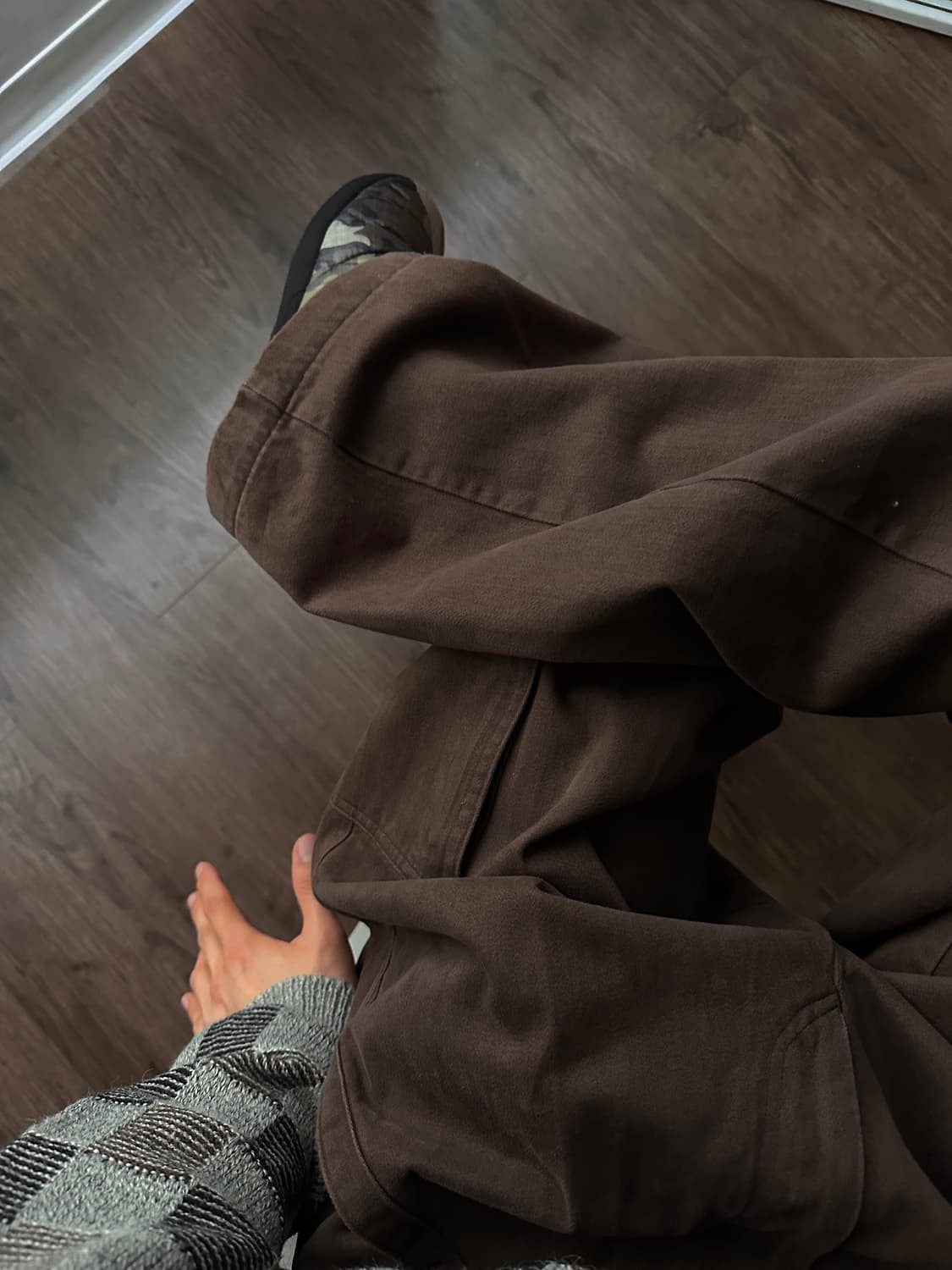 Form Daka 루즈 스트레이트 카고 트라우저 상품이미지3