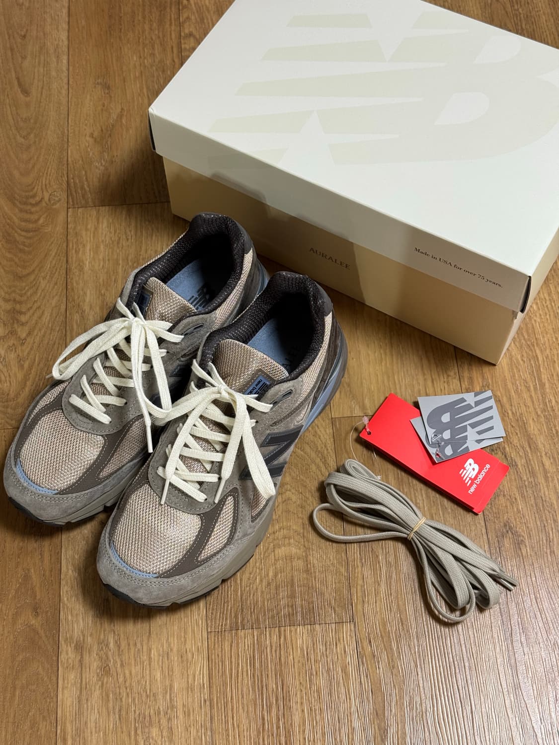 [270] 뉴발란스 오라리 990v4 런던 포그 상품이미지10