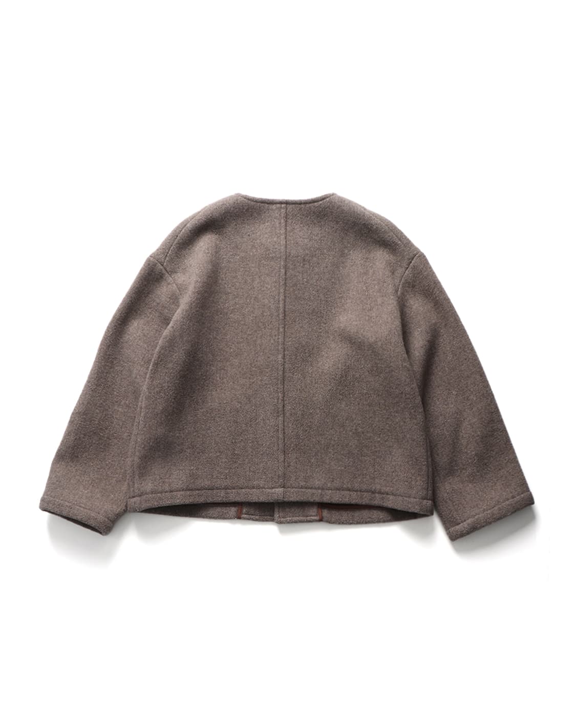 DANTON Light Collarless Wool Pile Jacket 상품이미지6
