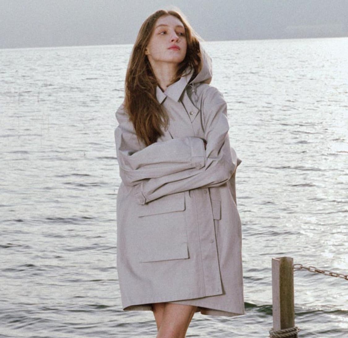 락피쉬 웨더웨어 3레이어 하프 레인코트 상품이미지3