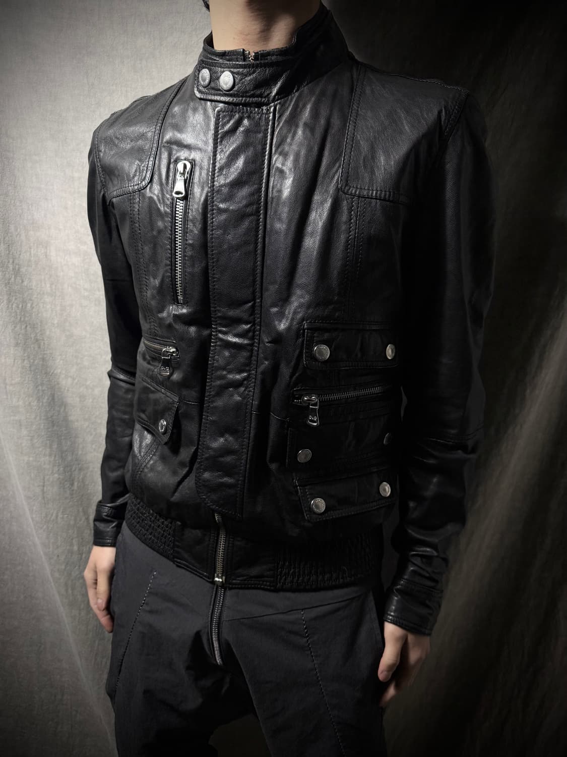 AW08 D&G Multi-Pocket Goatskin Jacket 상품이미지2