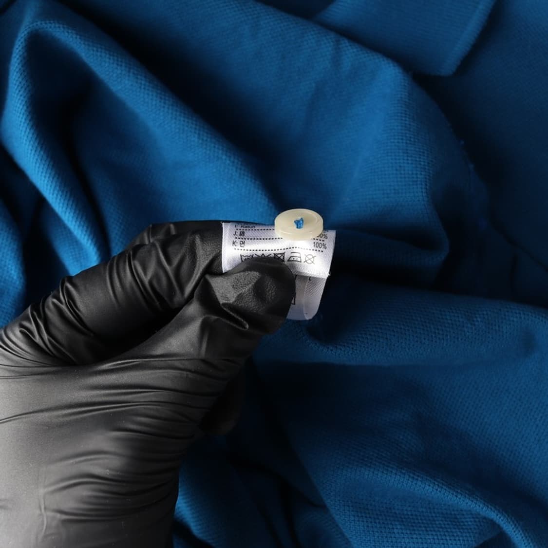 라코스테 슬림핏 블루 배색 포켓 카라티 3 상품이미지6