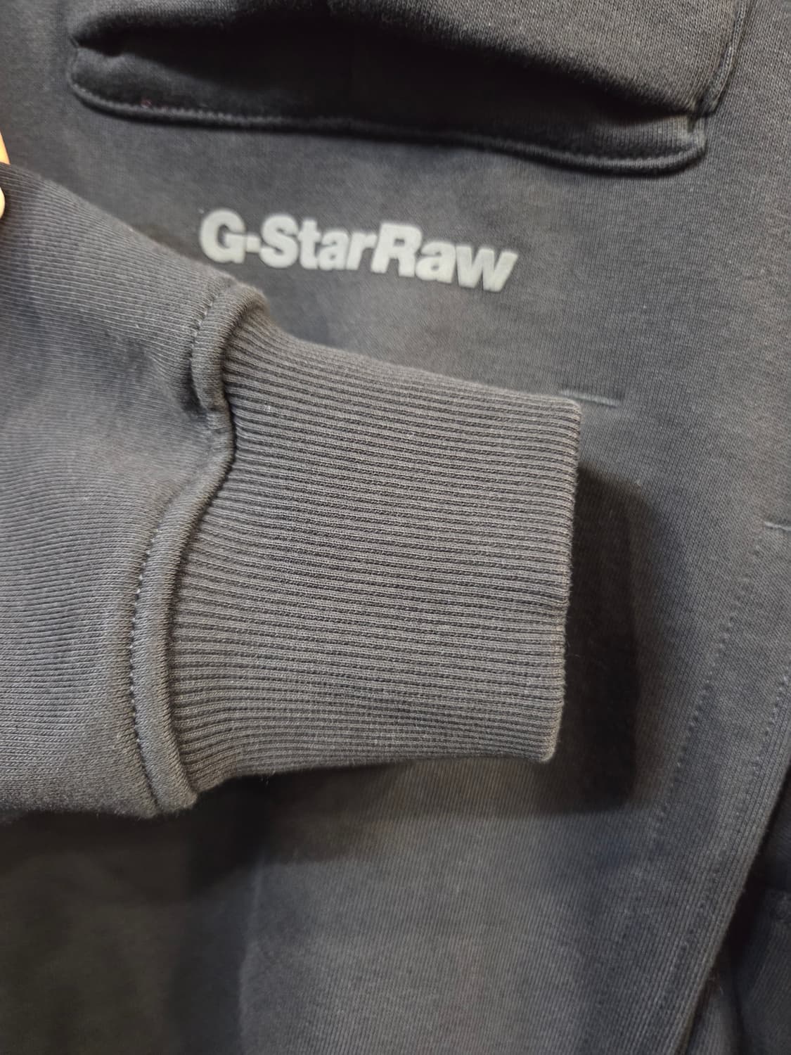 G-Star Raw 하프집업 맨투맨 블랙(XL)디피용/택없음 상품이미지5