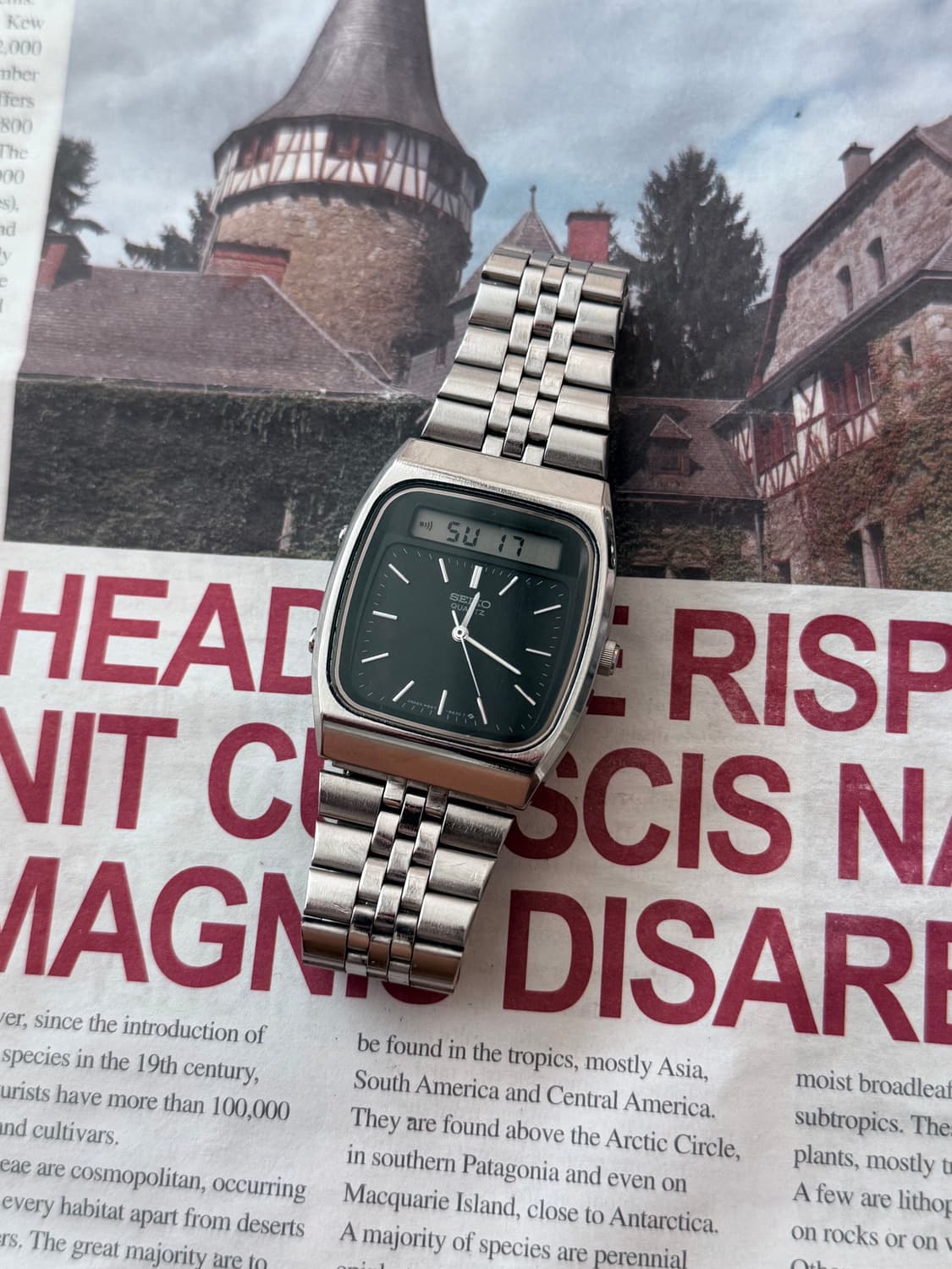 Seiko 세이코 아나디지 쿼츠 1984 상품이미지2