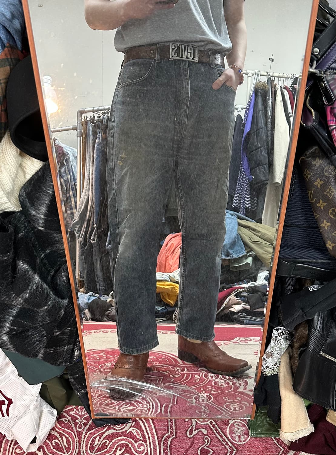 LEE RIDERS 빈티지 데님 상품이미지3