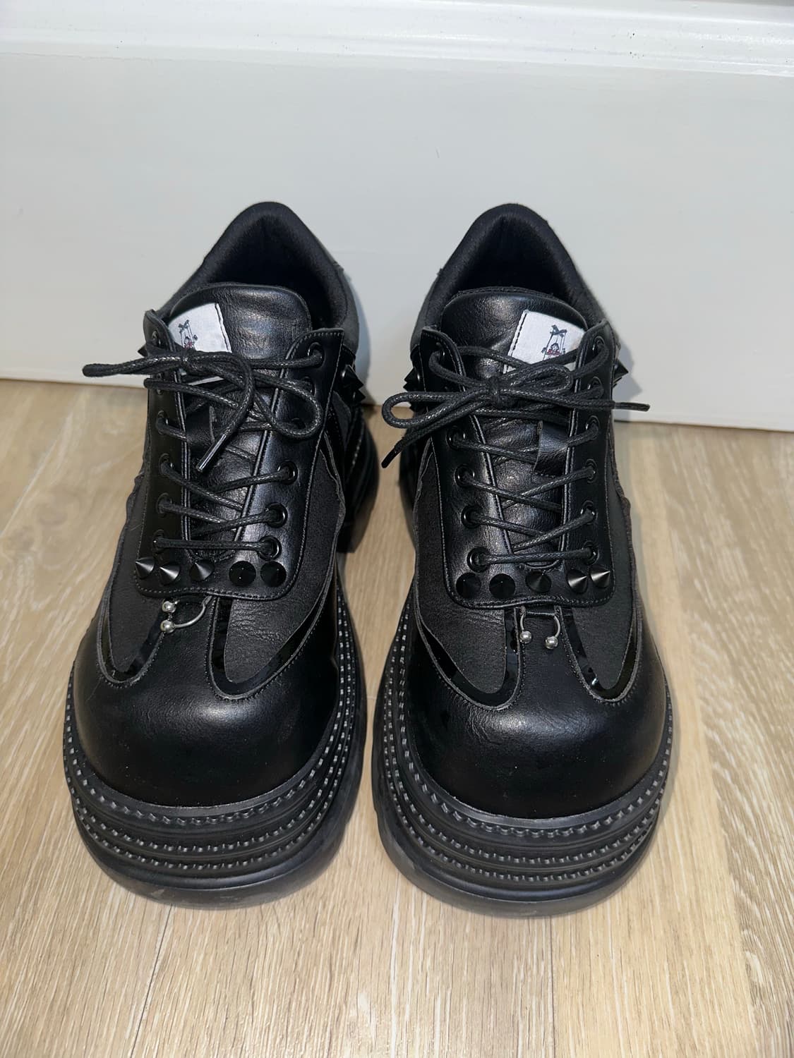 고스펑크 통굽 신발 상품이미지1