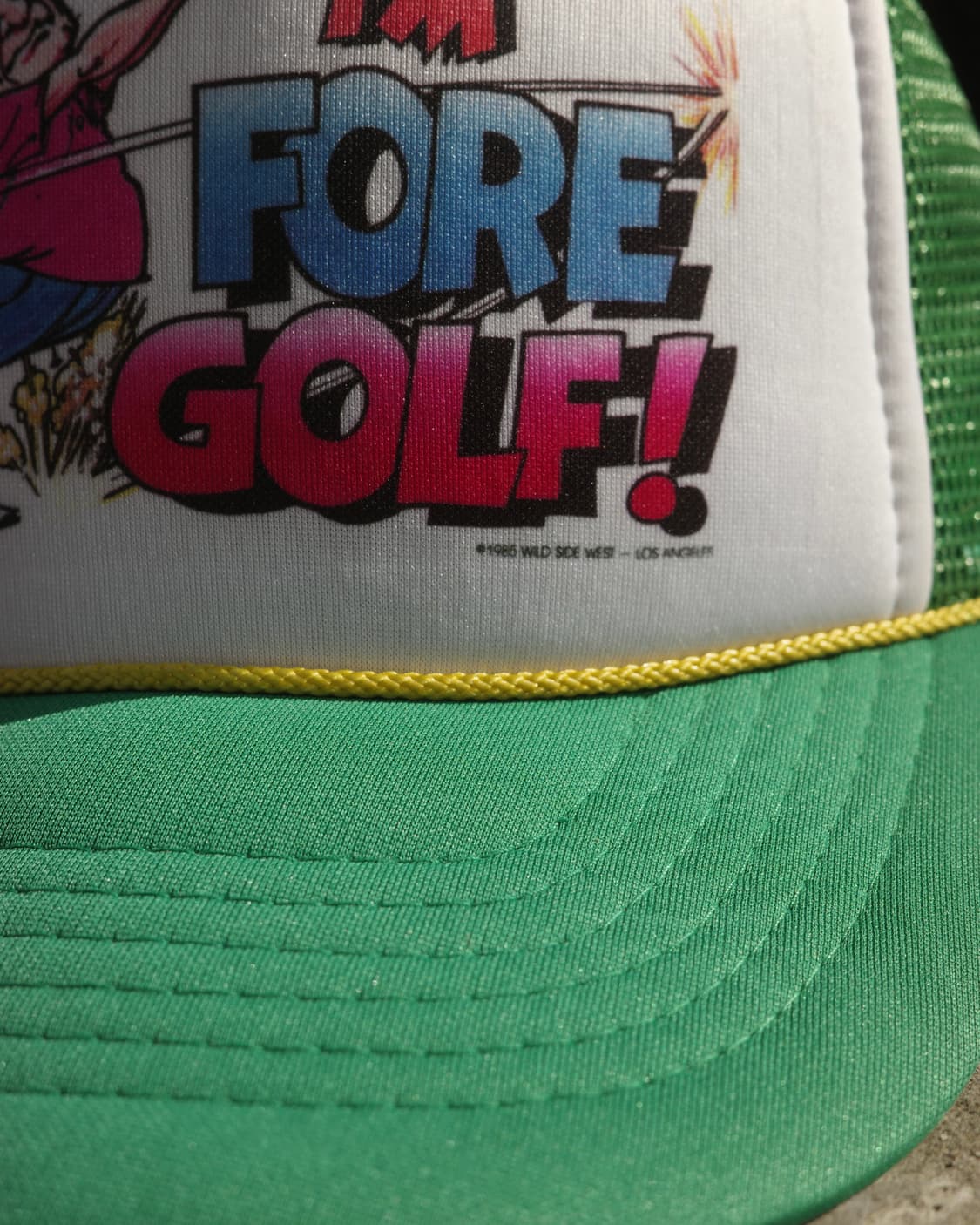 80‘s I’m fore golf 트러커캡 상품이미지2