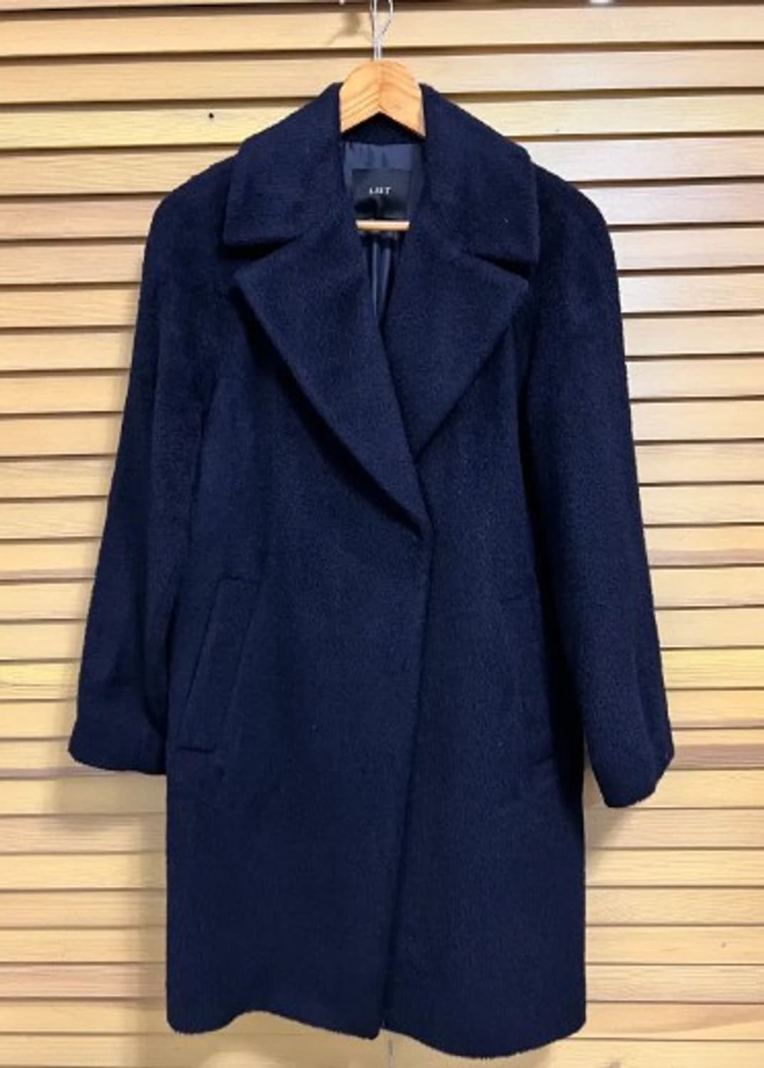 리스트 여성 네이비 울알파카코트 85(55) 상품이미지2