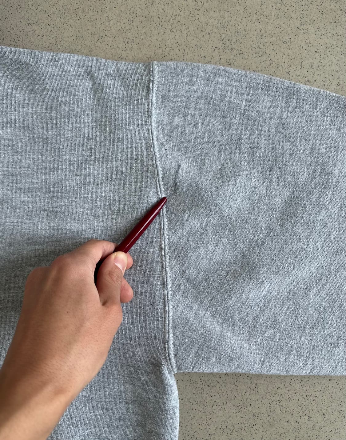 90s 빈티지 러셀 후드 그레이 M USA 상품이미지5