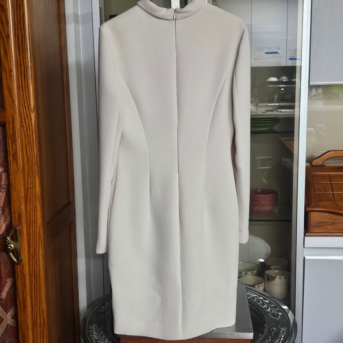 모조에스핀(MOJO.S.PHINE) 정품 베이지 긴팔 원피스 (85-91 상품이미지2