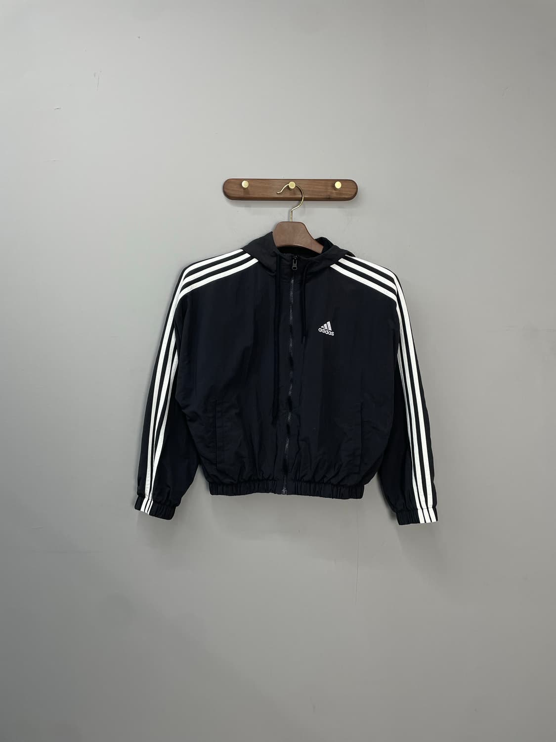 아디다스 우븐 크롭 바람막이 H1082 상품이미지2