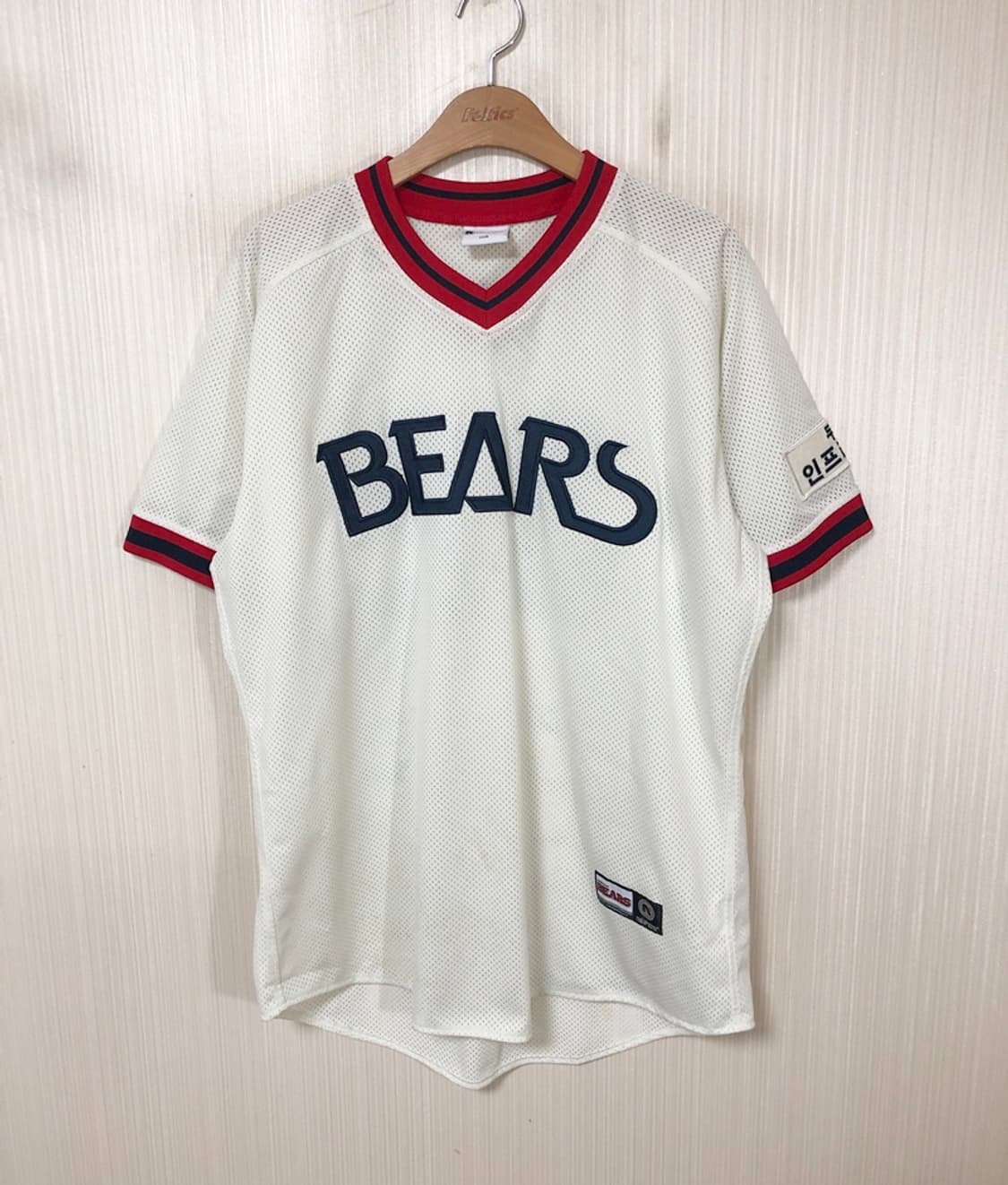 KBO 두산베어스 올드 홈유니폼/져지 110 #32 김재환(싸인) 상품이미지2