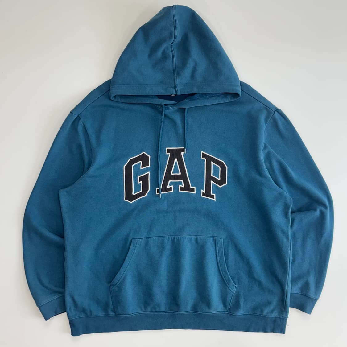 Gap 갭 네이비 로고 딥블루 후드티  상품이미지3