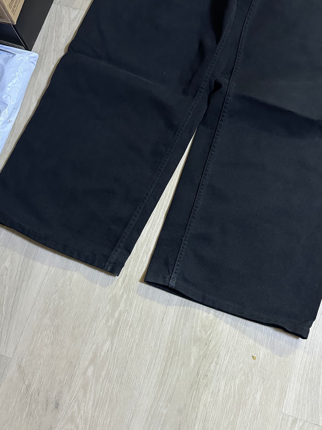[S] 발렌시아가 라지 배기 팬츠 블랙 상품이미지3