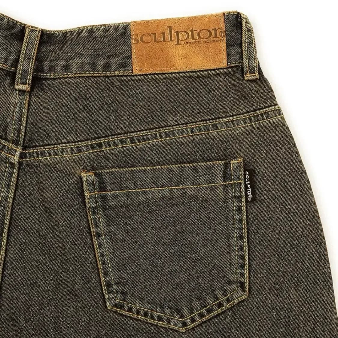 SCULPTOR Acid Denim Cargo Jogger Pants 상품이미지3