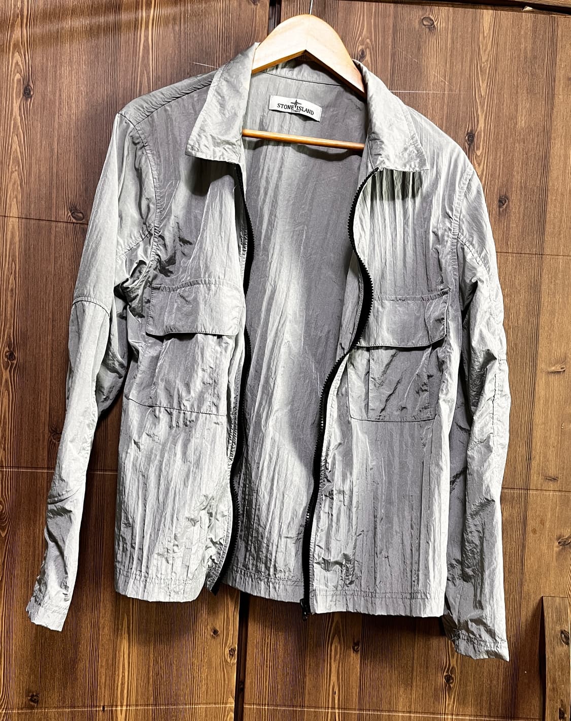 스톤 아일랜드 바람 막이 xl 실 100정도 상품이미지3