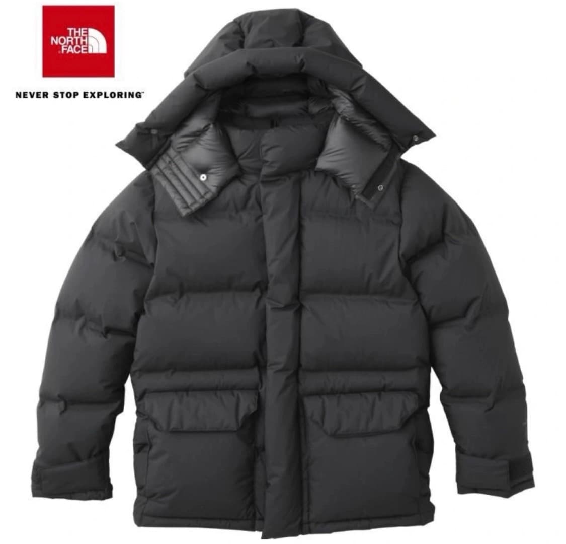 NORTH FACE 그레이 패딩 M사이즈 상품이미지1