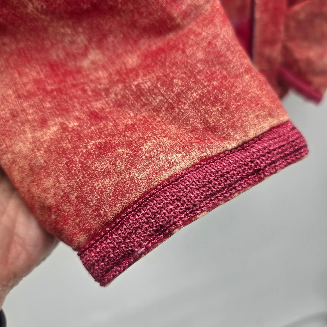 givy 레드 빈티지 후드 패딩 자켓 상품이미지6