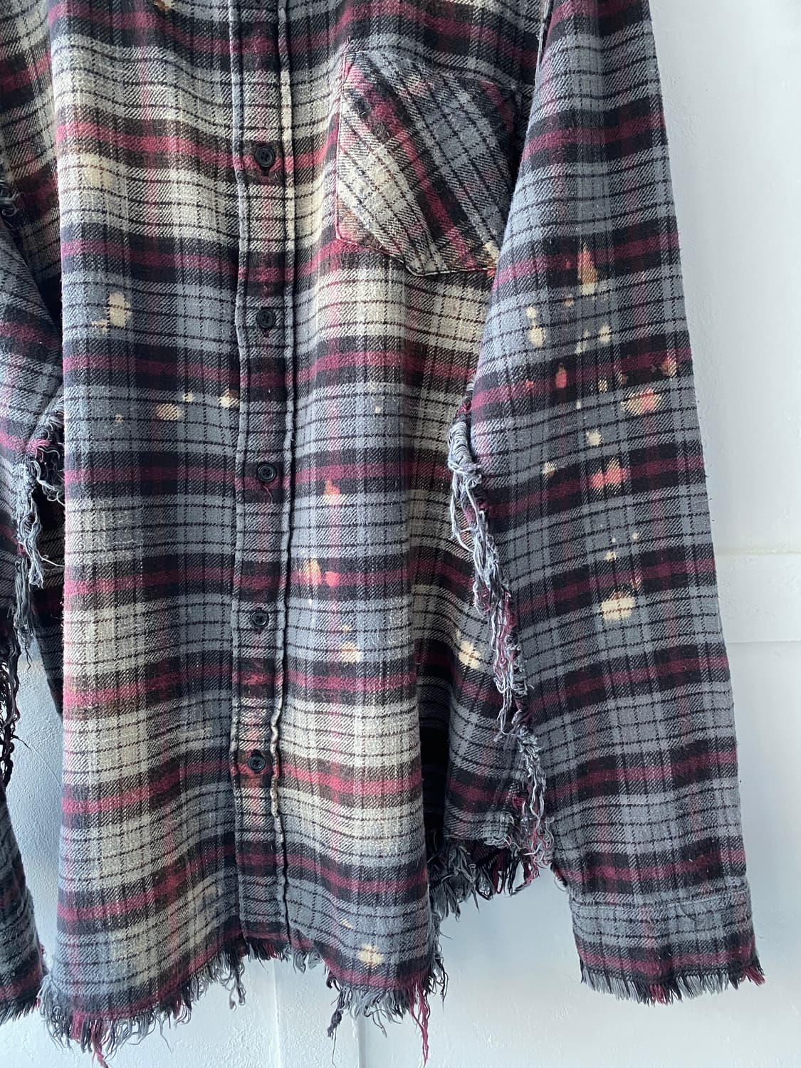 [R13] 블리치드 셔츠 상품이미지5