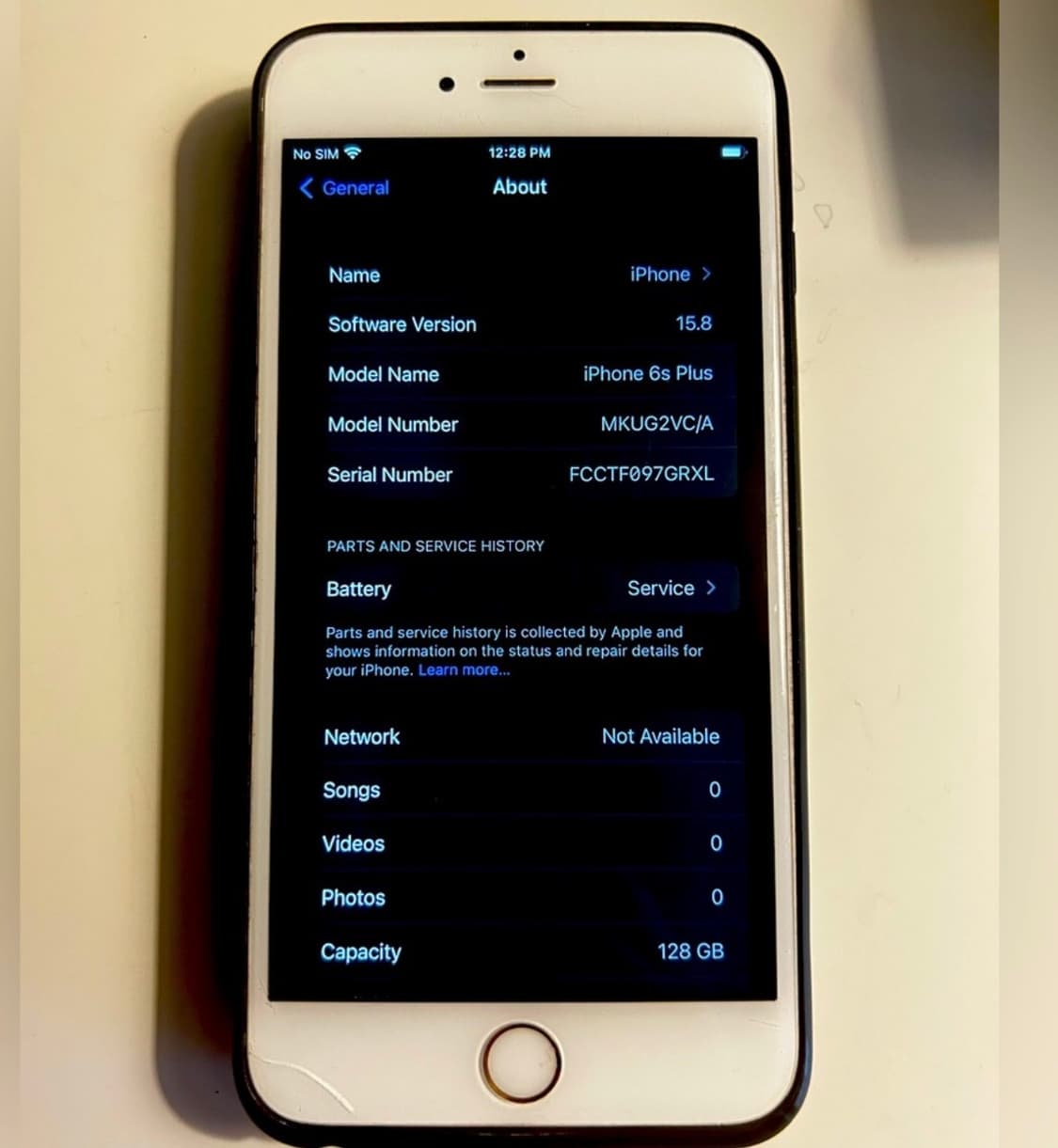 아이폰 6s 플러스 128GB 핑크 상품이미지1