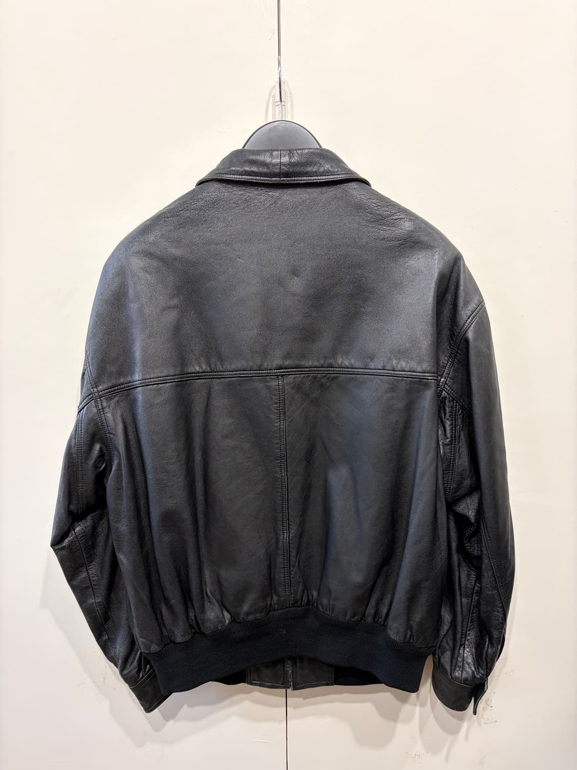 90's 버버리 램스킨 G-9 바라쿠타 레더 자켓 상품이미지5